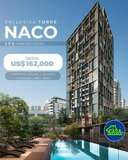 Apartamentos de venta en Naco